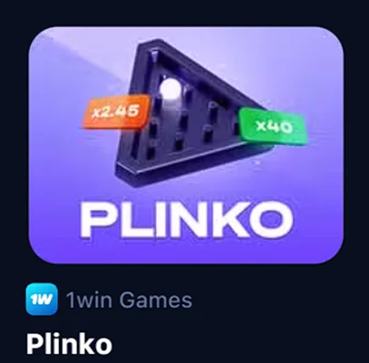 Play 1win Plinko