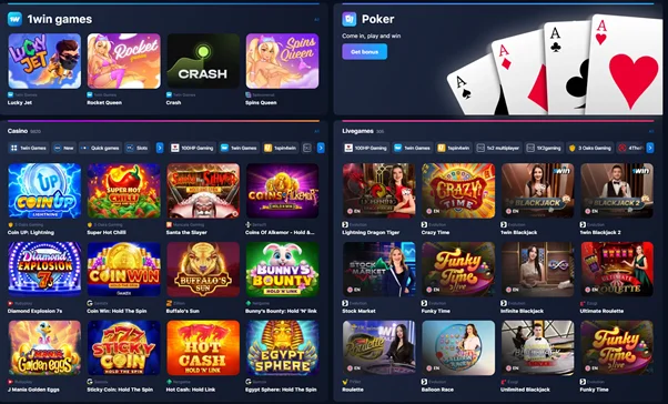 1win online casino